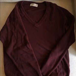Soft Vintage Burgundy/Maroon Pullover M
